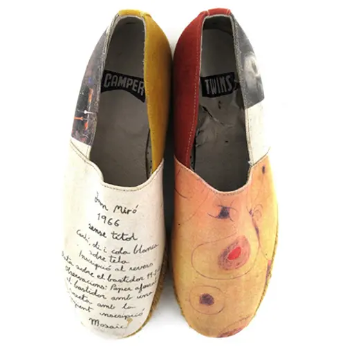 完売✨CAMPER TWINS by FLAT APARTMENT 25.0㎝ Twins Multicolor Flat Shoes for Women - Autumn / Winter collection