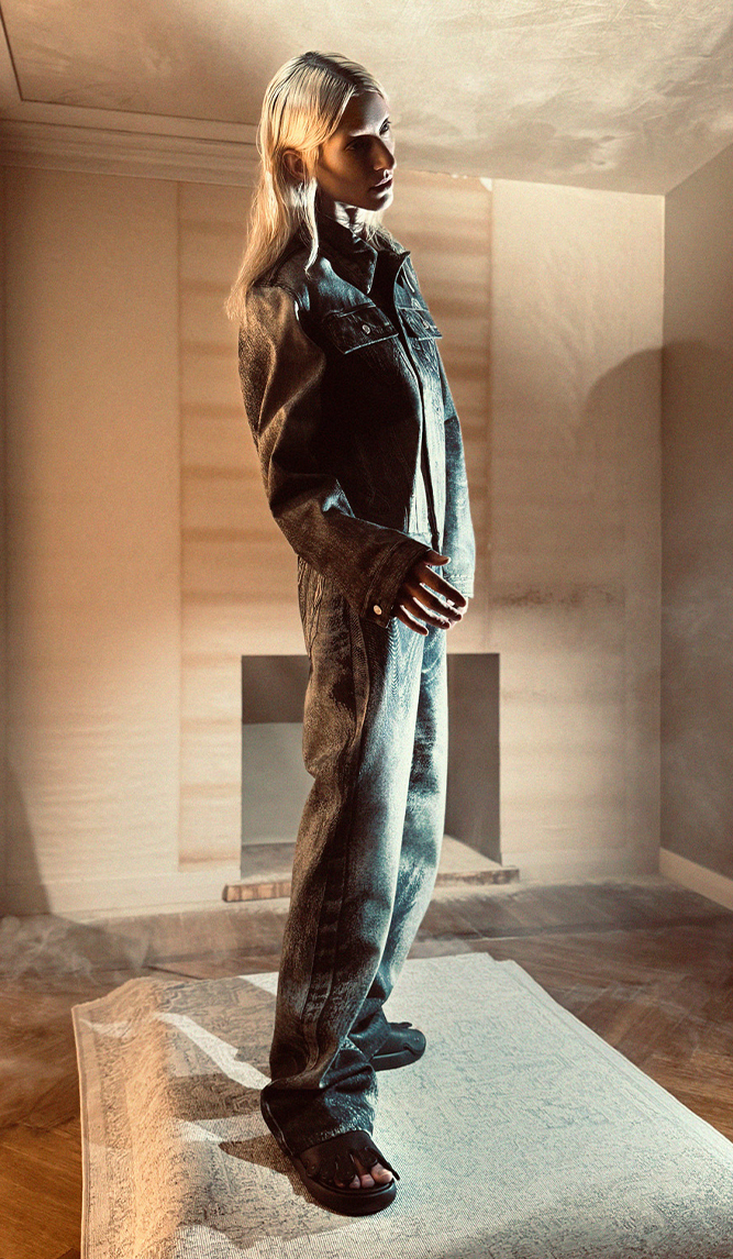 CAMPERLAB カンペールラボ　デニムジャケット ラッパー百足さん着用 CAMPERLAB カンペールラボ デニムジャケット ラッパー百足さん着用