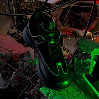 shoes with campers on them