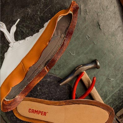 shoes with campers on them